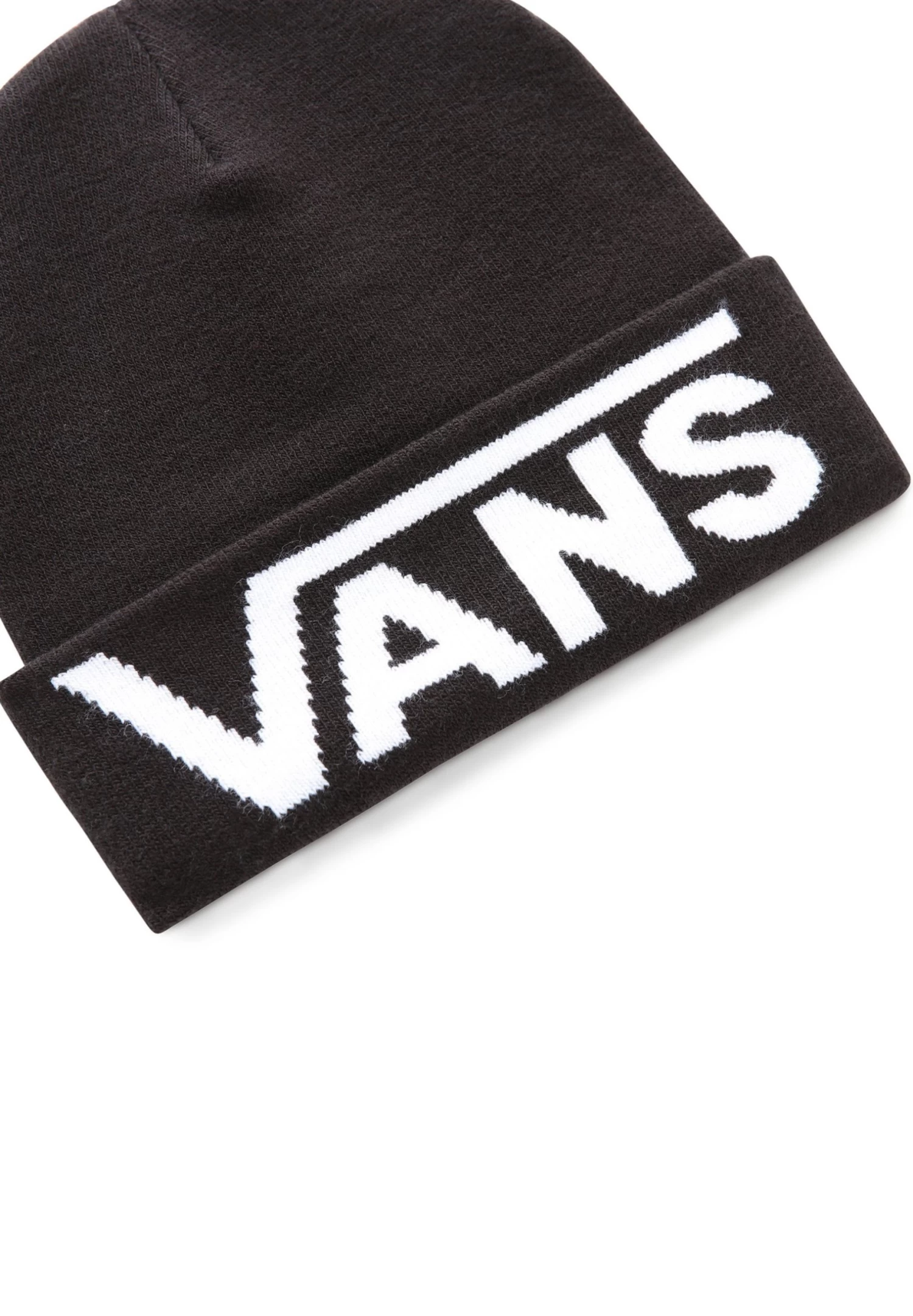 Vans Mn Drop V Tall Cuff Beanie - Muts - Black 3 Vans Mn Drop V Tall Cuff Beanie - Muts - Black - Afbeelding 3