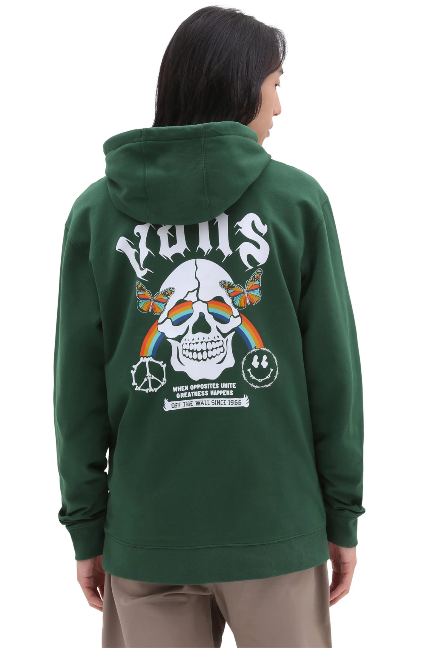 Vans Opposite Unite - Hoodie - Dark Green 1 Vans Opposite Unite - Hoodie - Dark Green