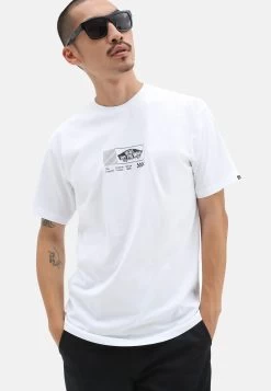 Vans Transfixed 3 Ss - T-Shirt Print - White