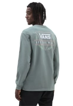 Vans Crested Shaper Ls - Longsleeve - Medium Green