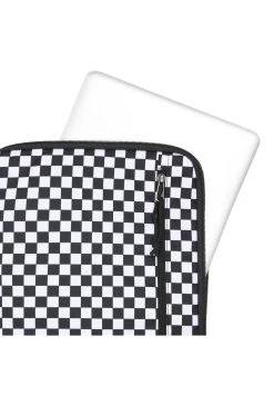 Vans Padded Laptop Sleeve - Laptoptas - Black White Check -Mode Verkoop 091e13b3f4694774b0577d3f4658ff65