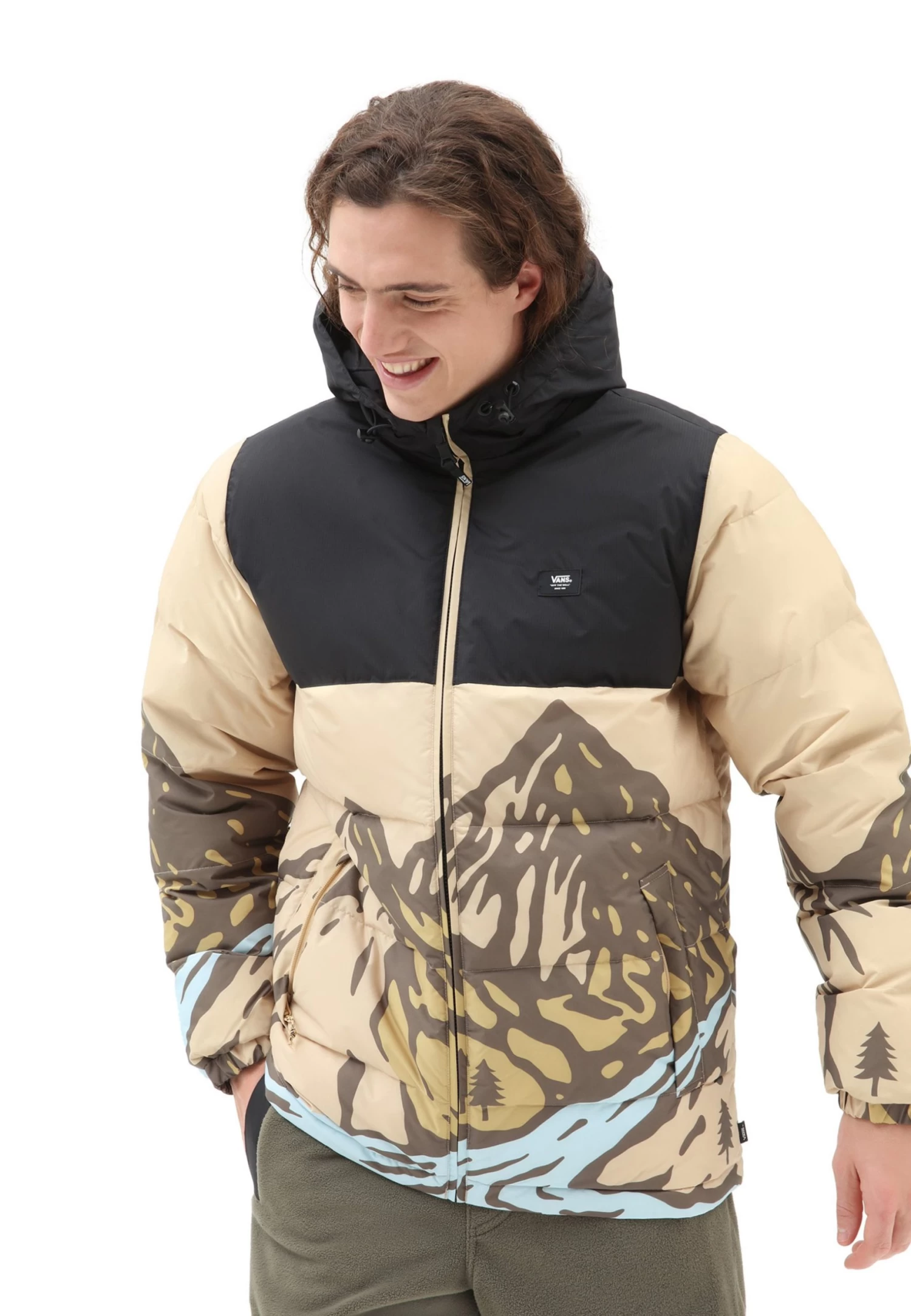 Vans Mt Mte Puffer- Winterjas - Medium Brown 1 Vans Mt Mte Puffer- Winterjas - Medium Brown