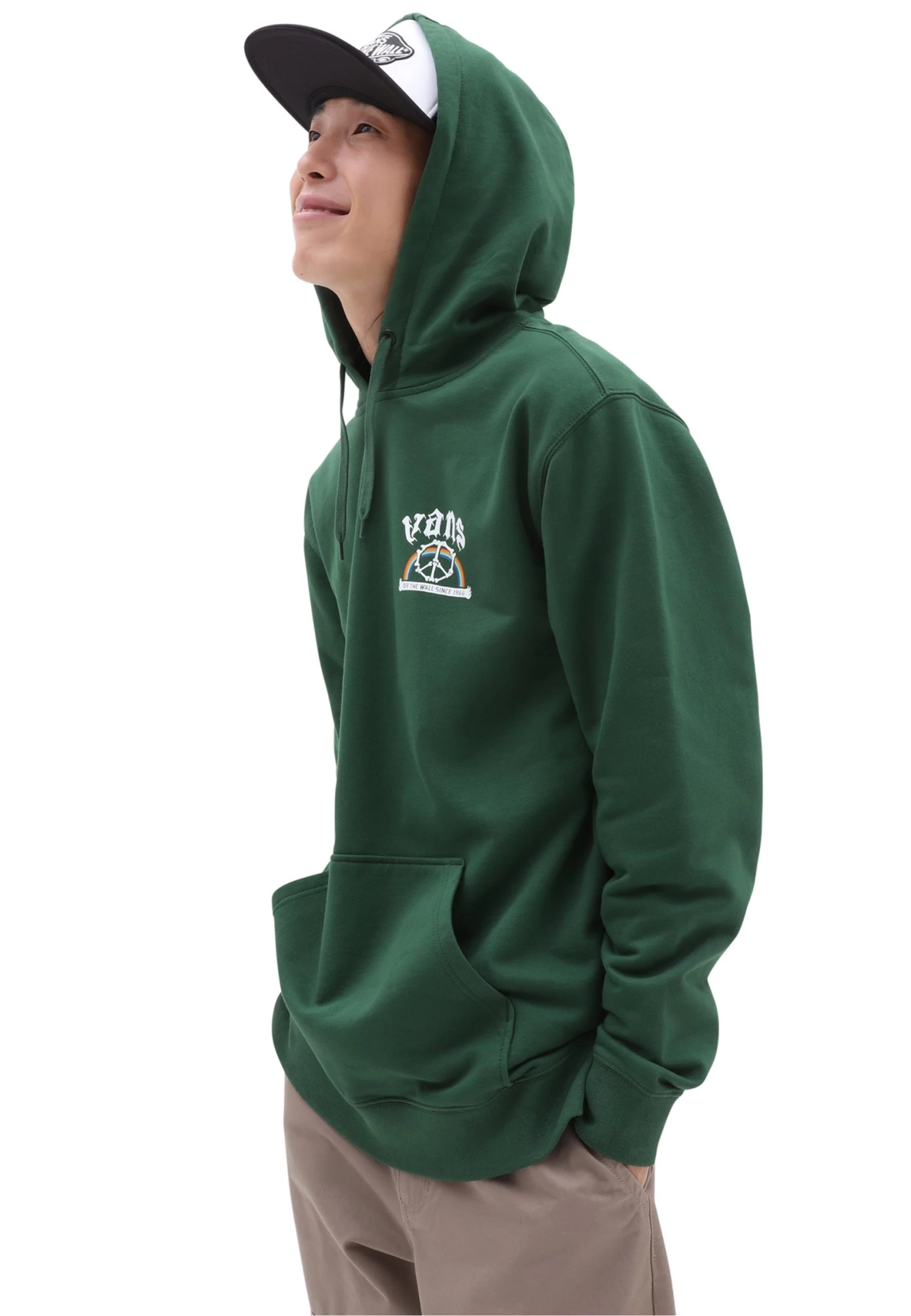 Vans Opposite Unite - Hoodie - Dark Green 3 Vans Opposite Unite - Hoodie - Dark Green - Afbeelding 3