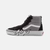 Vans Sk8-Hi Flame Unisex - Sneakers Hoog - Gray
