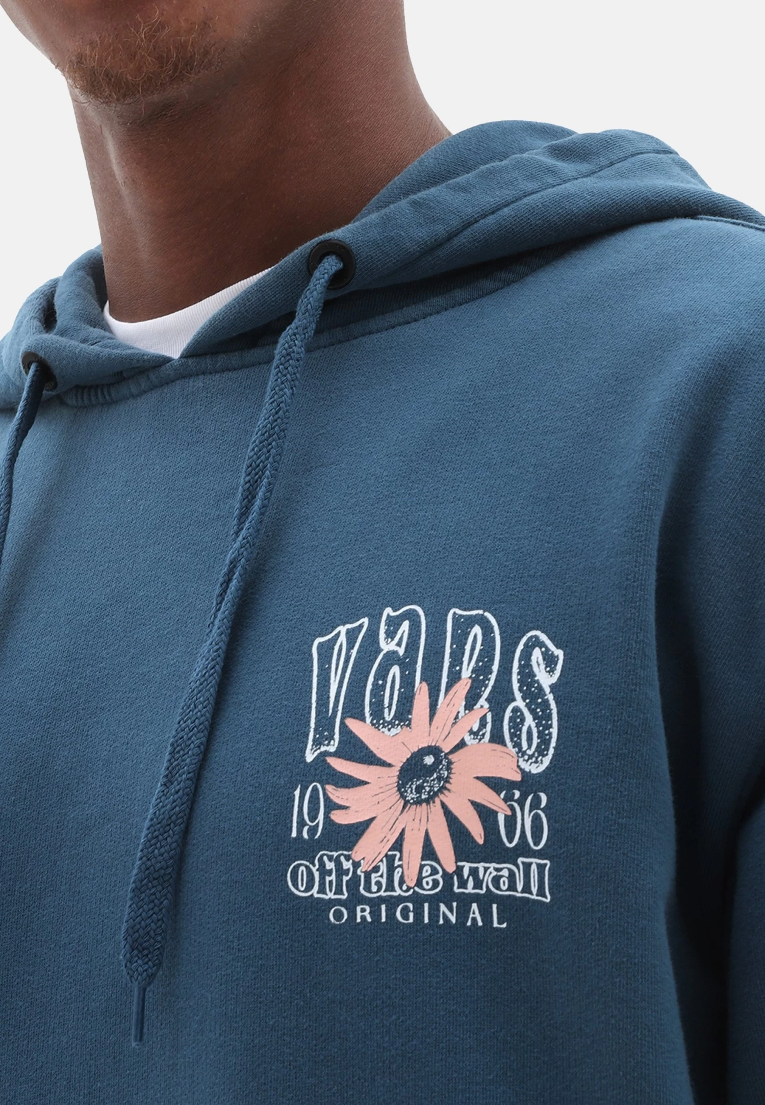 Vans Small Flower Po - Hoodie - Medium Blue 2 Vans Small Flower Po - Hoodie - Medium Blue - Afbeelding 2