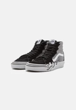 Vans Sk8-Hi Flame Unisex - Sneakers Hoog - Gray -Mode Verkoop 14d87661d3ac482d8f5e5b45451a9b4a