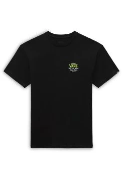 Vans Mn Holder St Classic - T-Shirt Print - Black/Lime Green