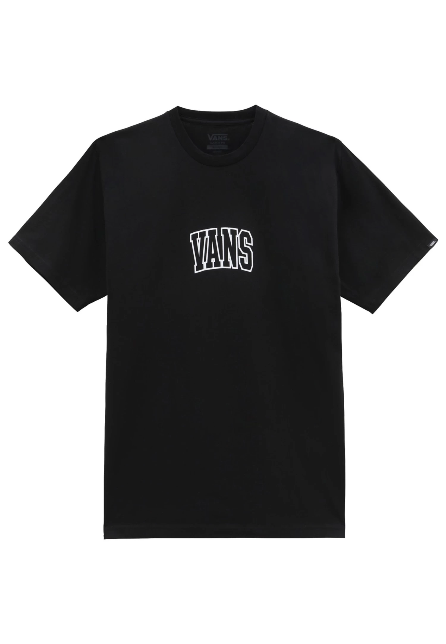Vans Academy Crest Ss - T-Shirt Print - Black 2 Vans Academy Crest Ss - T-Shirt Print - Black - Afbeelding 2