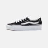 Vans Sk8-Low Reconstruct Unisex - Sneakers Laag - Black/White