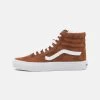 Vans Sk8 Hi Unisex - Sneakers Hoog - Sand/White