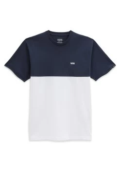 Vans Colorblock Tee - T-Shirt Print - White/Dress Blues -Mode Verkoop 2a88a519dc41442ebd2efc8a8ec61150