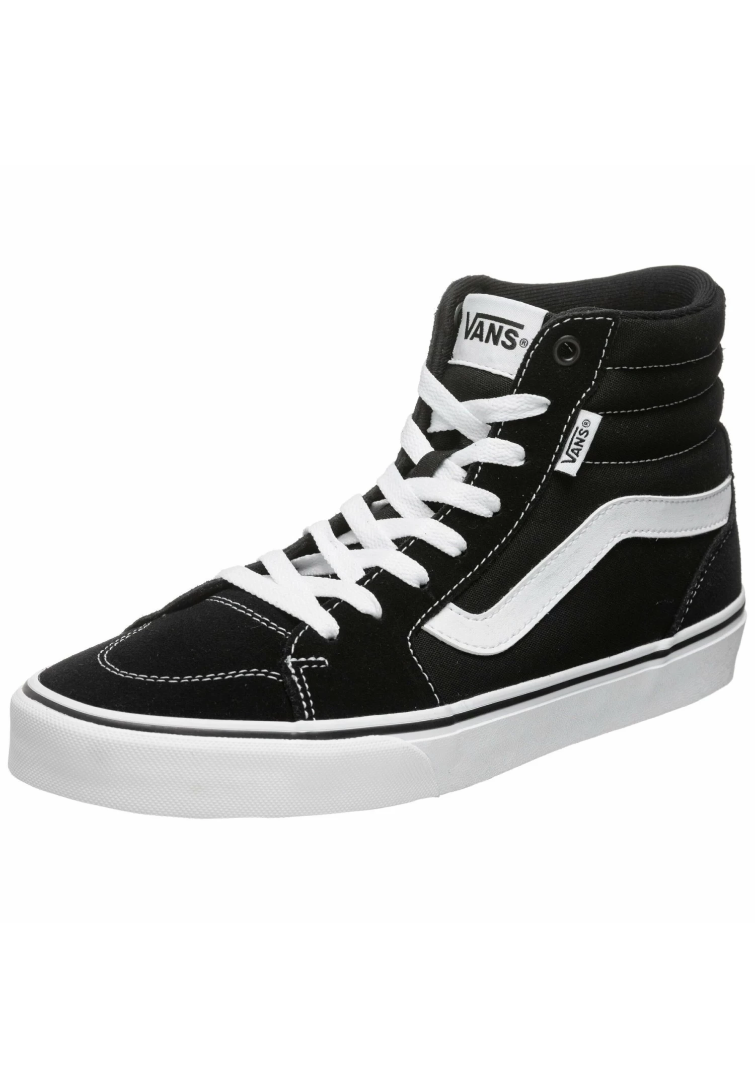 Vans Filmore Hi- Sneakers Hoog - SuedeCanvas Black White 2 Vans Filmore Hi- Sneakers Hoog - SuedeCanvas Black White - Afbeelding 2