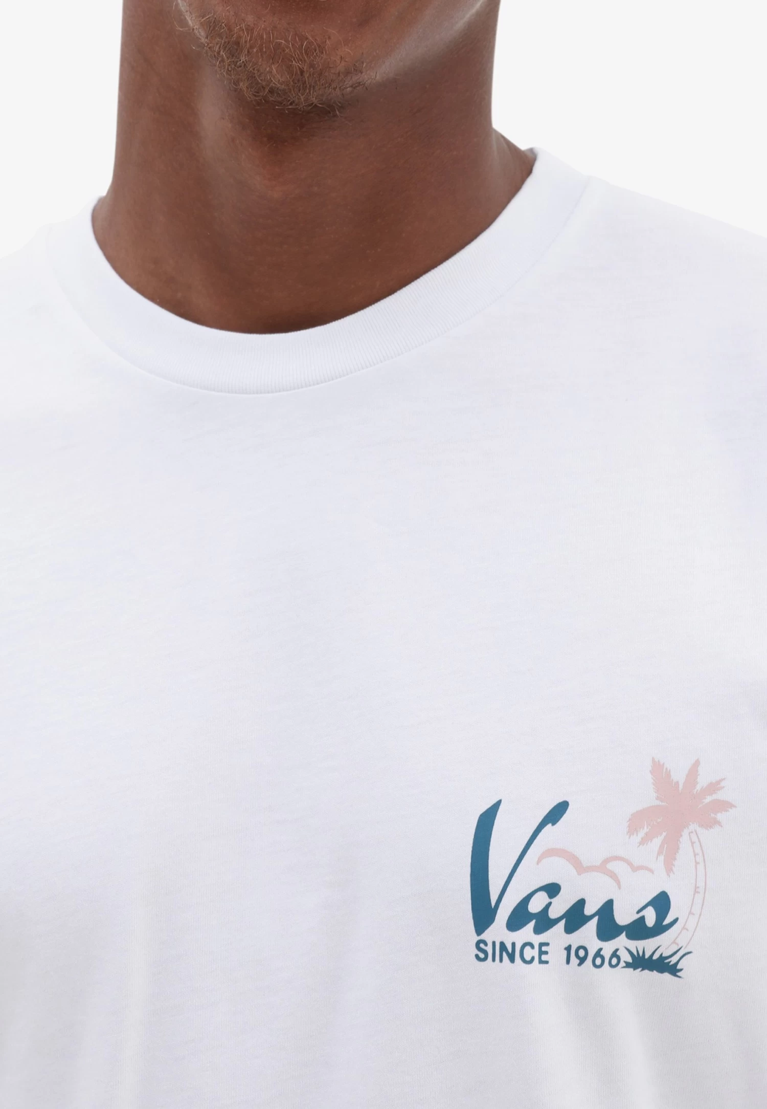 Vans Otw Lodge Ss Tee - T-Shirt Print - White 2 Vans Otw Lodge Ss Tee - T-Shirt Print - White - Afbeelding 2