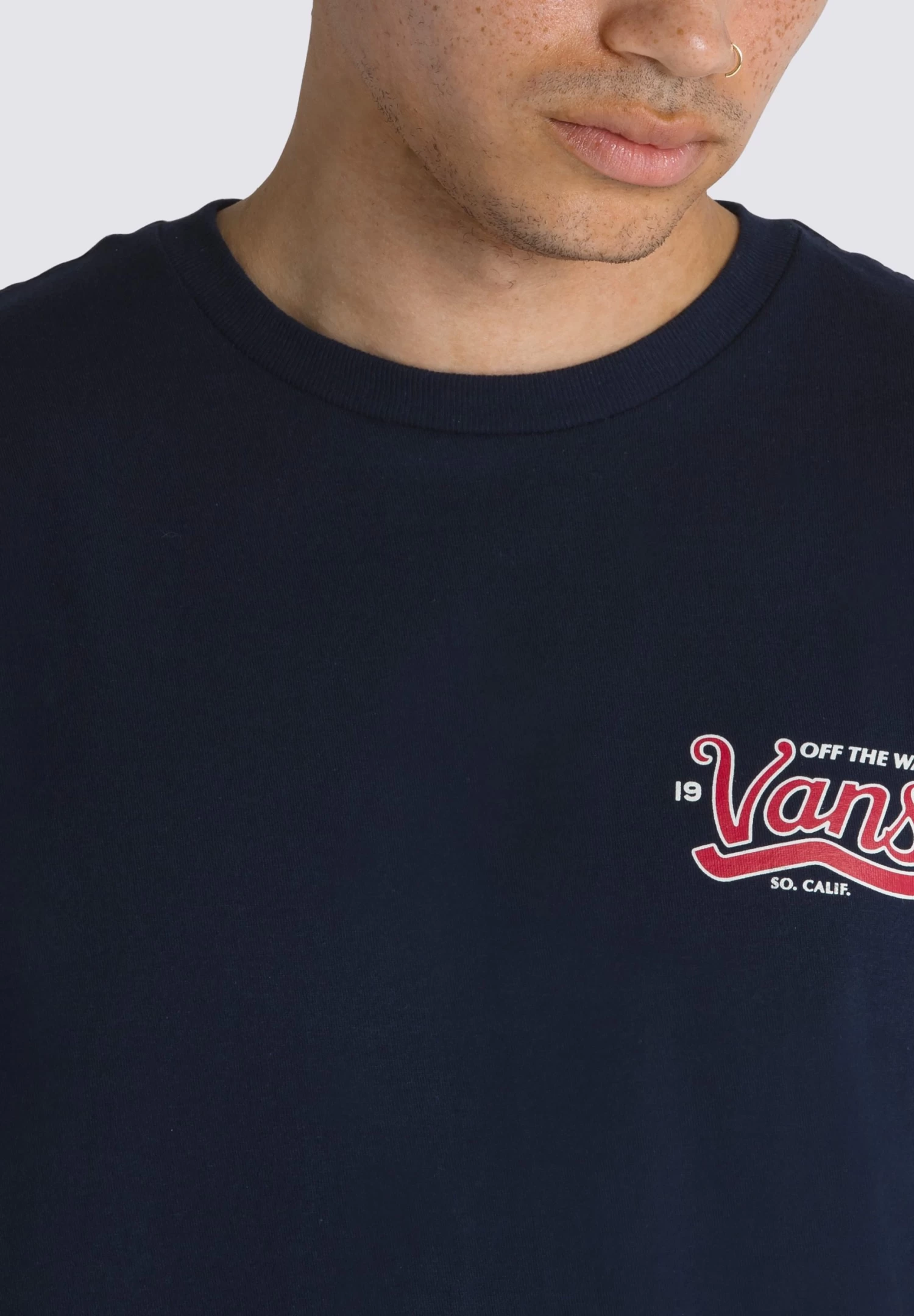 Vans Home Of The Sidestripe Ss - T-Shirt Print - Navy 6 Vans Home Of The Sidestripe Ss - T-Shirt Print - Navy - Afbeelding 6