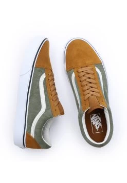 Vans Old Skool Unisex - Sneakers Laag - Green Brown -Mode Verkoop 30e1aac53f4840458b43853a378ba2d6
