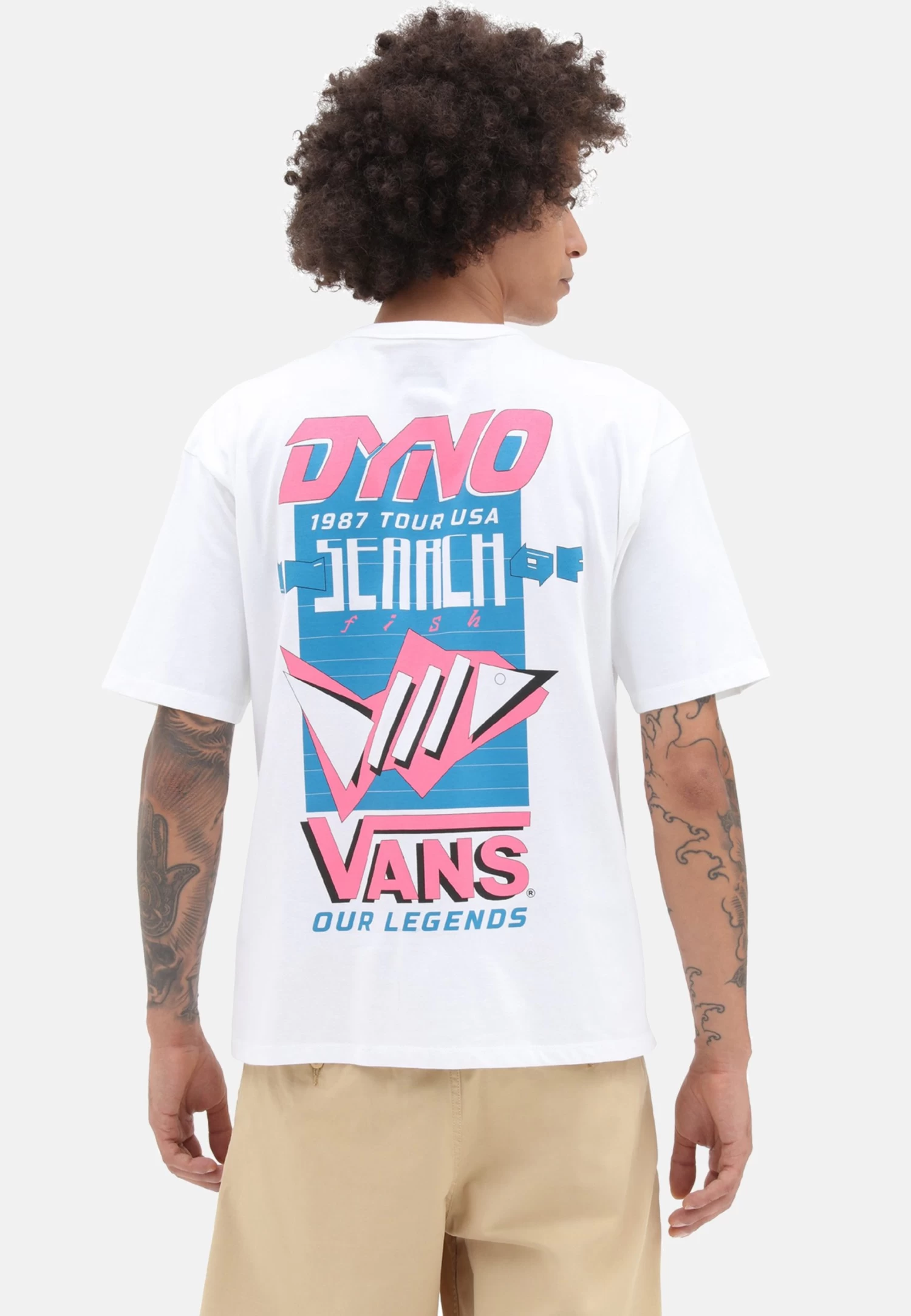 Vans Our Legends Poster Ss - T-Shirt Print - White 2 Vans Our Legends Poster Ss - T-Shirt Print - White - Afbeelding 2