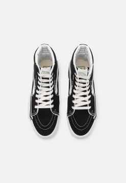 Vans Sk8 Reconstruct Unisex - Sneakers Hoog - Black/True White -Mode Verkoop 3594569e0cf24147a24215082d7b8066