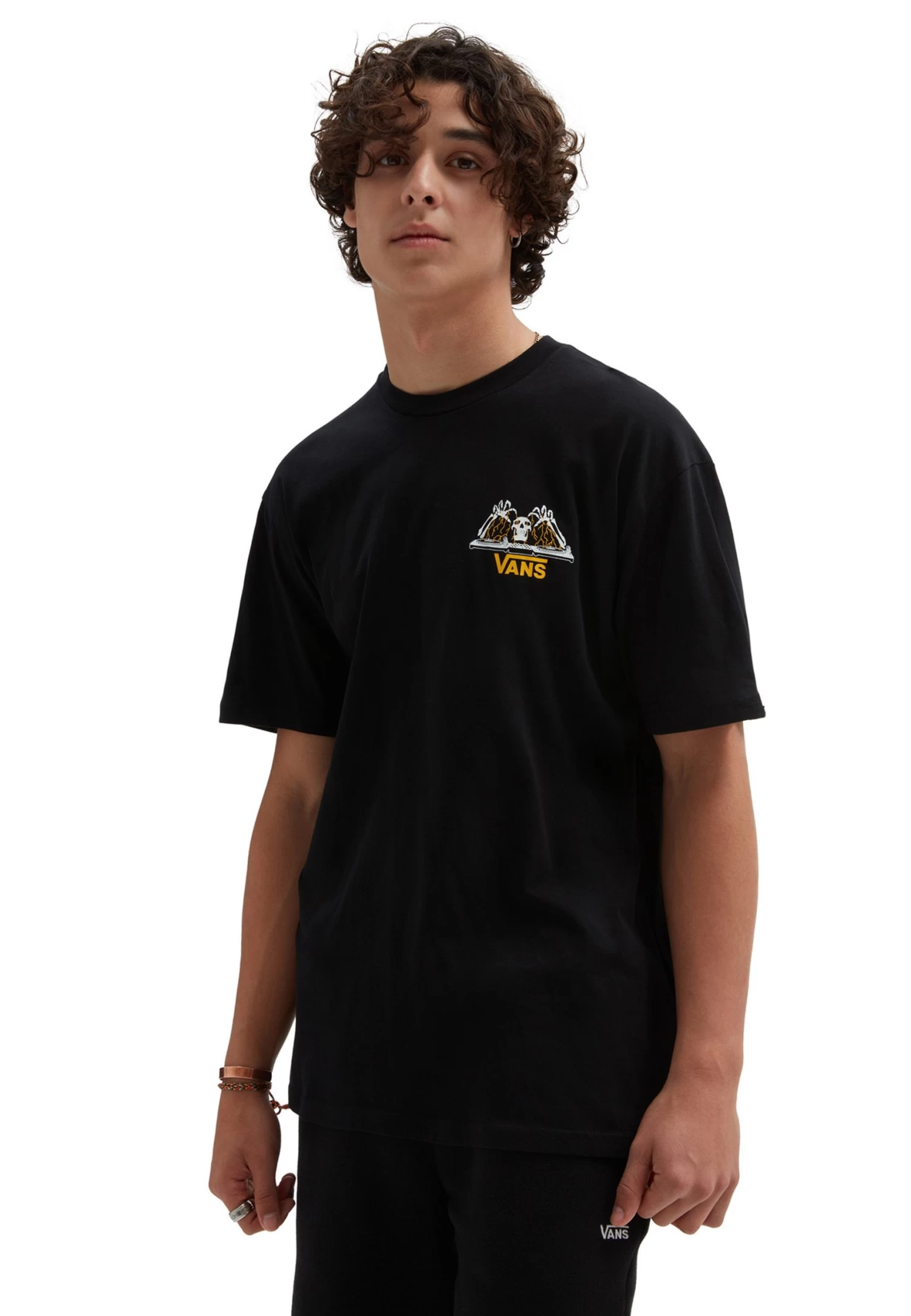 Vans Sounds From Below Ss- T-Shirt Print - Black 2 Vans Sounds From Below Ss- T-Shirt Print - Black - Afbeelding 2