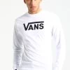 Vans Classic Ls - Longsleeve - White/Black