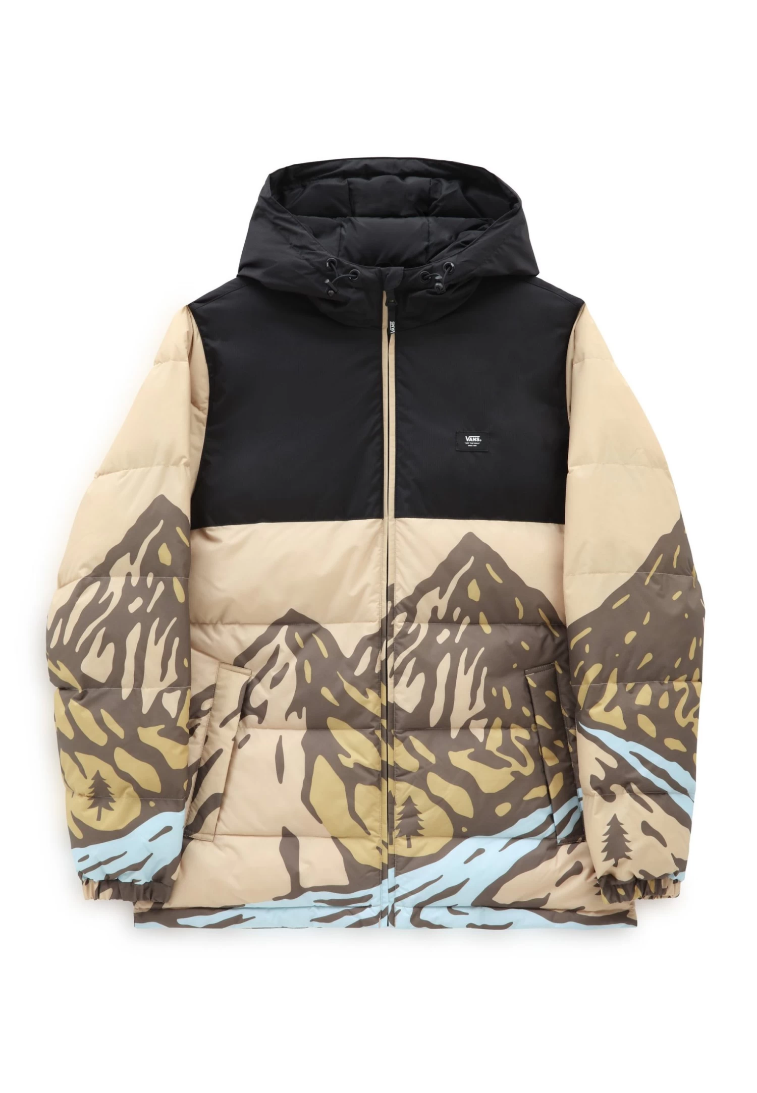 Vans Mt Mte Puffer- Winterjas - Medium Brown 6 Vans Mt Mte Puffer- Winterjas - Medium Brown - Afbeelding 6