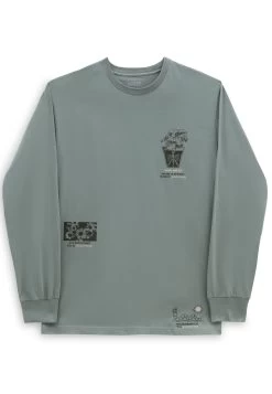 Vans We Grow Ls Tee - Longsleeve - Medium Green -Mode Verkoop 3ad3217914e24fca90ea5babe080b8d7