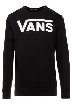 Vans Classic Crew Ii - Sweater - Black/White -Mode Verkoop 3b17f72e6de8456f86afc1b8f3cab408