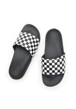 Vans La Costa Slide-On Unisex - Badslippers - (Checkerboard) True White/Black 9 Vans La Costa Slide-On Unisex - Badslippers - (Checkerboard) True White/Black -Mode Verkoop 3bc1be8637184bd7adfb868dd7f8eb0d