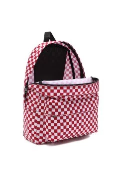 Vans Mn Old Skool Check Backpack - Rugzak - Chili Pepper Checkerboard -Mode Verkoop 3d804d176a5748248f1954c8cab2a450
