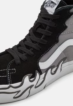 Vans Sk8-Hi Flame Unisex - Sneakers Hoog - Gray -Mode Verkoop 433169a67cc84682bc96c71cbeee623e