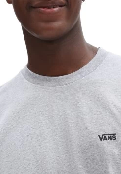 Vans Left Chest Logo - T-Shirt Basic - Athletic Heather/Black -Mode Verkoop 47ee8a5a96ba4323b3a4683301339daf