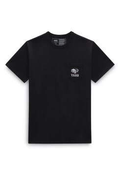 Vans Off The Wall Graphic Pkt Ss - T-Shirt Print - Black Chili Pepper