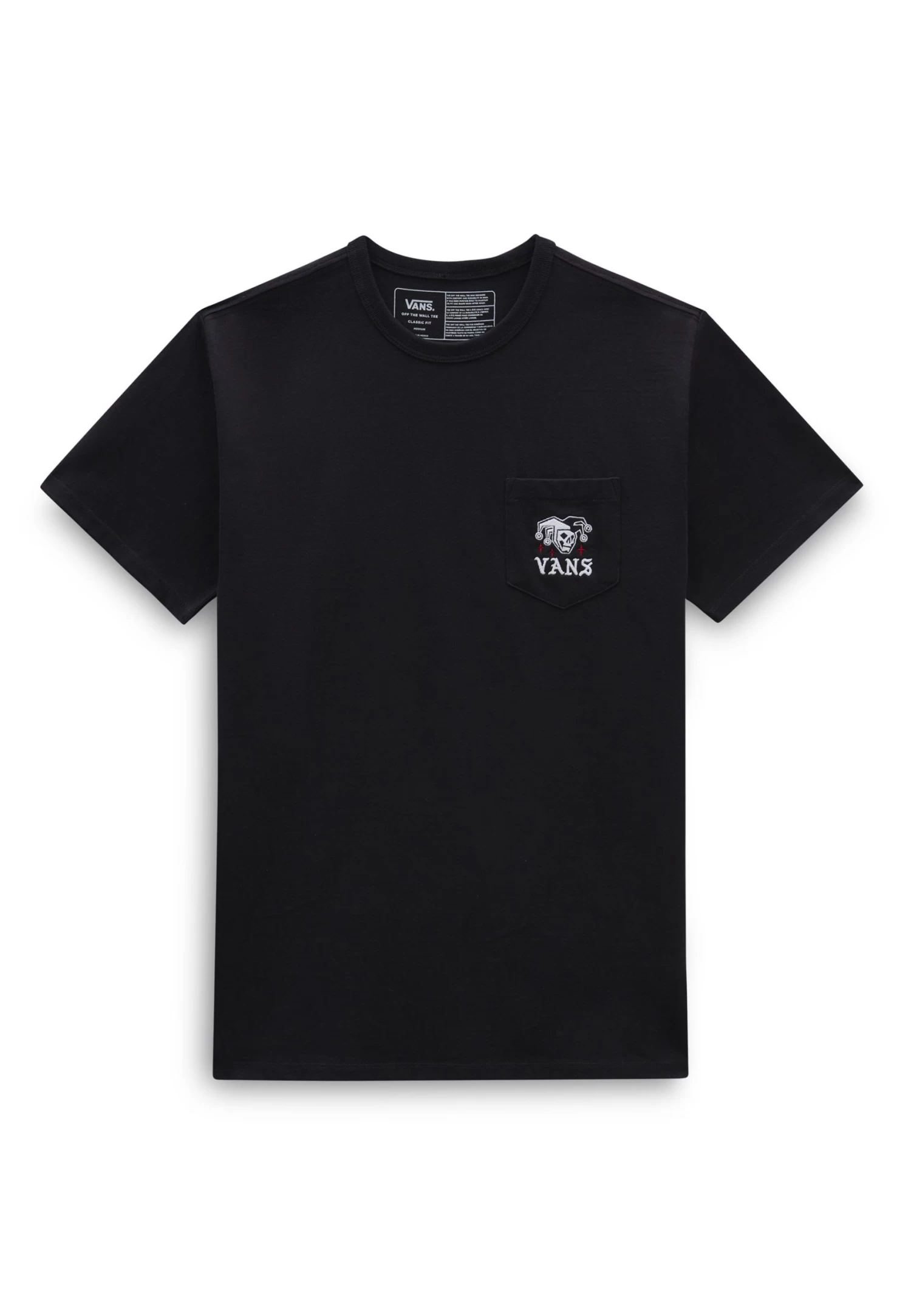 Vans Off The Wall Graphic Pkt Ss - T-Shirt Print - Black Chili Pepper 1 Vans Off The Wall Graphic Pkt Ss - T-Shirt Print - Black Chili Pepper