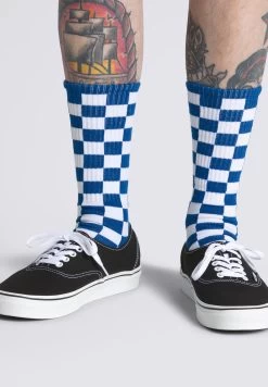 Vans Checkerboard Crew Ii- Sokken - True Blue