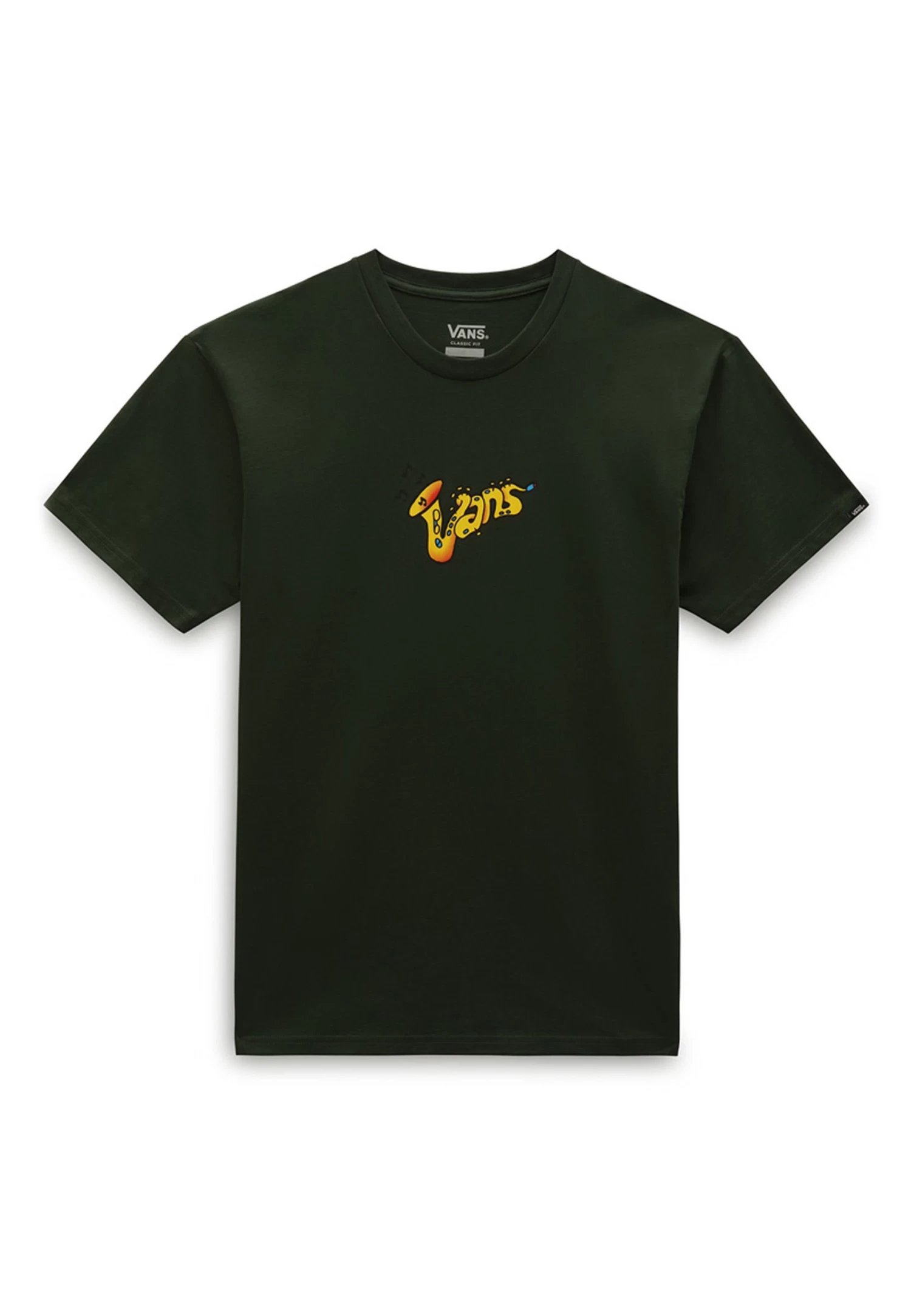 Vans Jazz Logo Ss - T-Shirt Print - Mountain View 1 Vans Jazz Logo Ss - T-Shirt Print - Mountain View