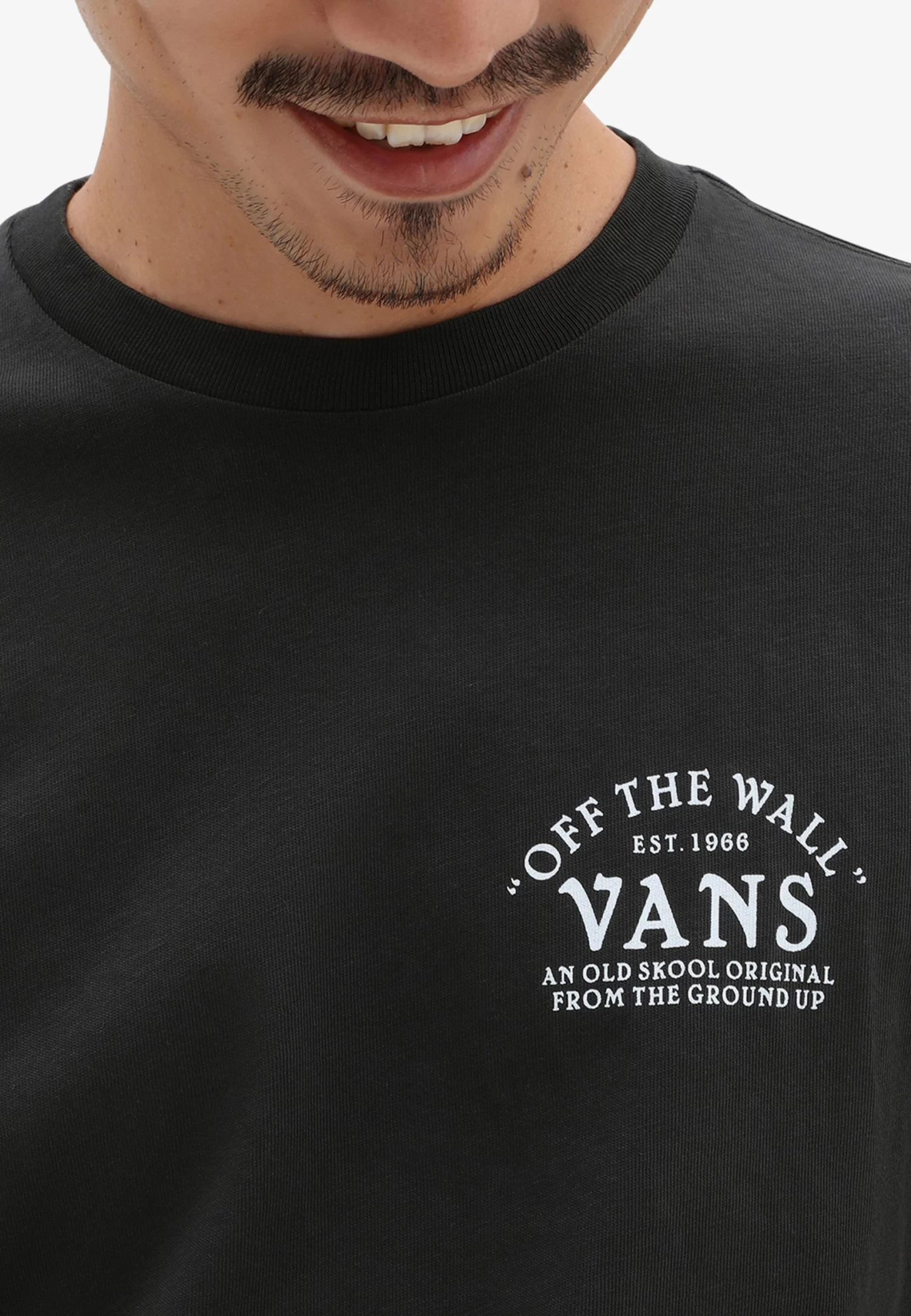 Vans Ground Up Ss - T-Shirt Print - Black 2 Vans Ground Up Ss - T-Shirt Print - Black - Afbeelding 2