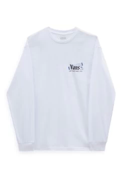 Vans Off The Wall Rhythm Logo - Longsleeve - White