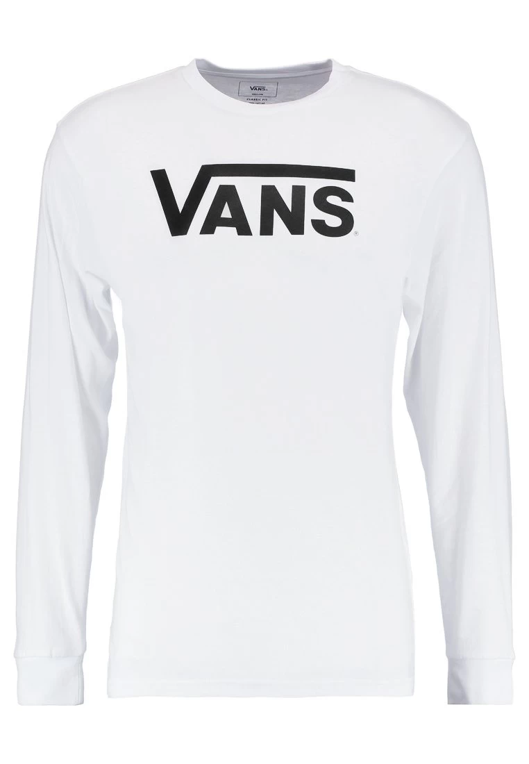 Vans Classic Ls - Longsleeve - White/Black 5 Vans Classic Ls - Longsleeve - White/Black - Afbeelding 5