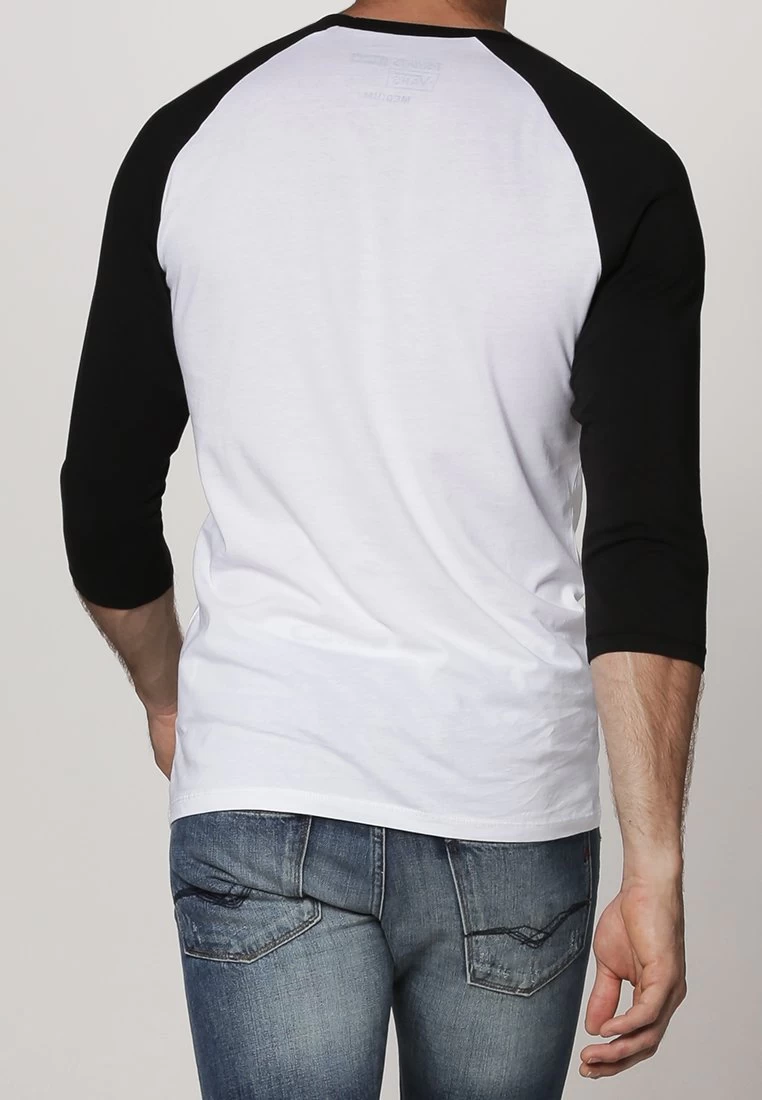 Vans Otw Raglan - Longsleeve - White/Black 4 Vans Otw Raglan - Longsleeve - White/Black - Afbeelding 4