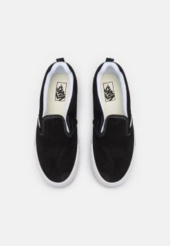 Vans Knu Slip Unisex - Instappers - Black/True White -Mode Verkoop 5379d107230a4307876deb7e4869aac5