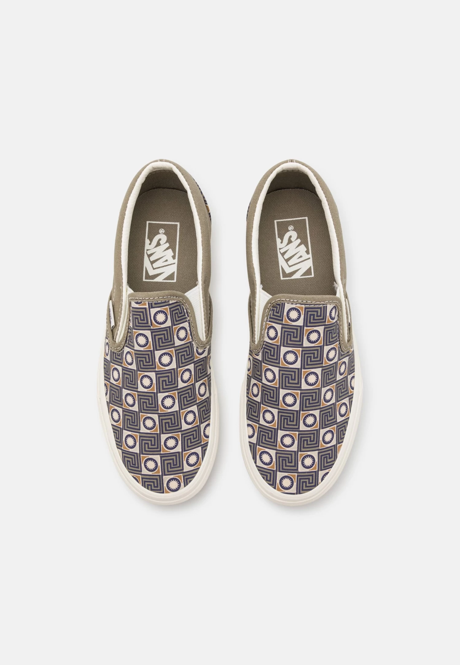 Vans Classic Slip On Unisex - Instappers - Geo Trek Olive 6 Vans Classic Slip On Unisex - Instappers - Geo Trek Olive - Afbeelding 6