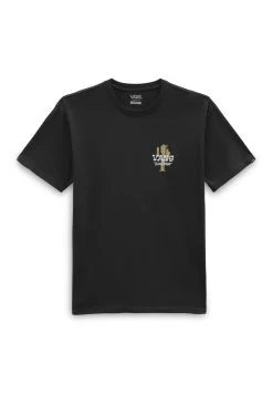 Vans On The Road Overdye Ss- T-Shirt Print - Black