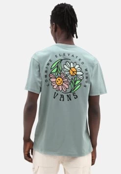 Vans Elevated Minds- T-Shirt Print - Medium Green