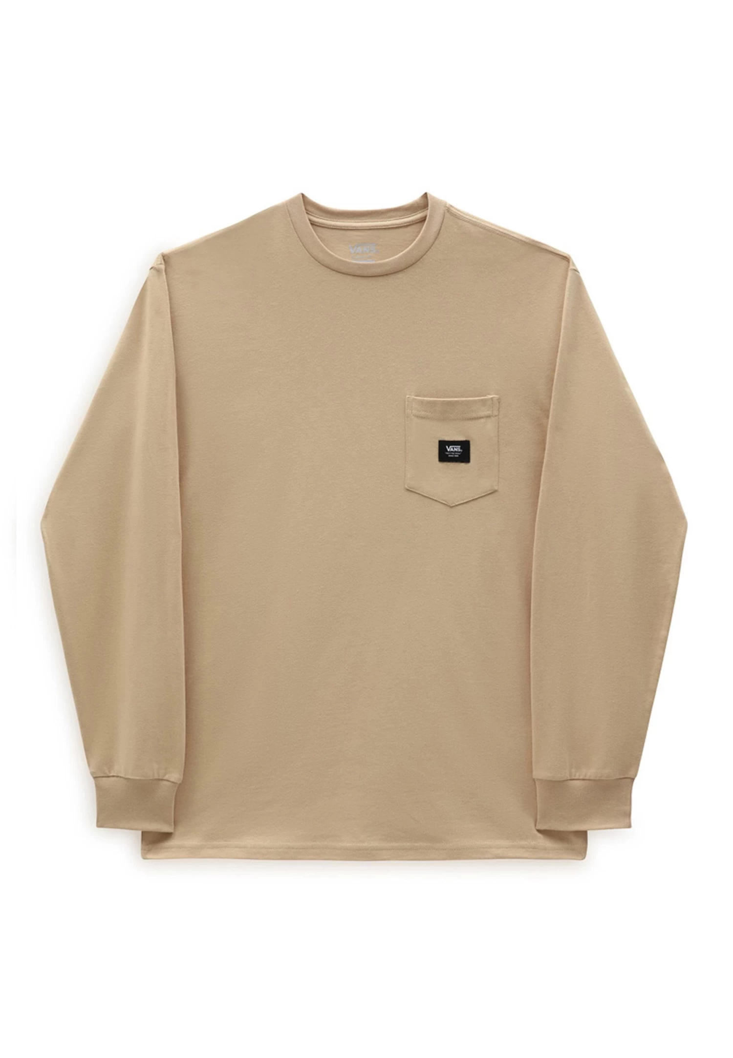 Vans Patch Pocket - Longsleeve - Taos Taupe 1 Vans Patch Pocket - Longsleeve - Taos Taupe