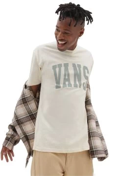 Vans Varsity Type Ss Tee - T-Shirt Print - White