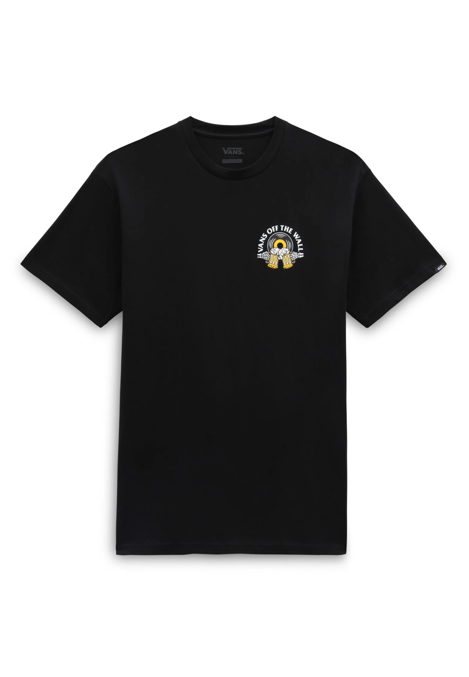 Vans Brew Bros Tunes Ss- T-Shirt Print - Black 4 Vans Brew Bros Tunes Ss- T-Shirt Print - Black - Afbeelding 4
