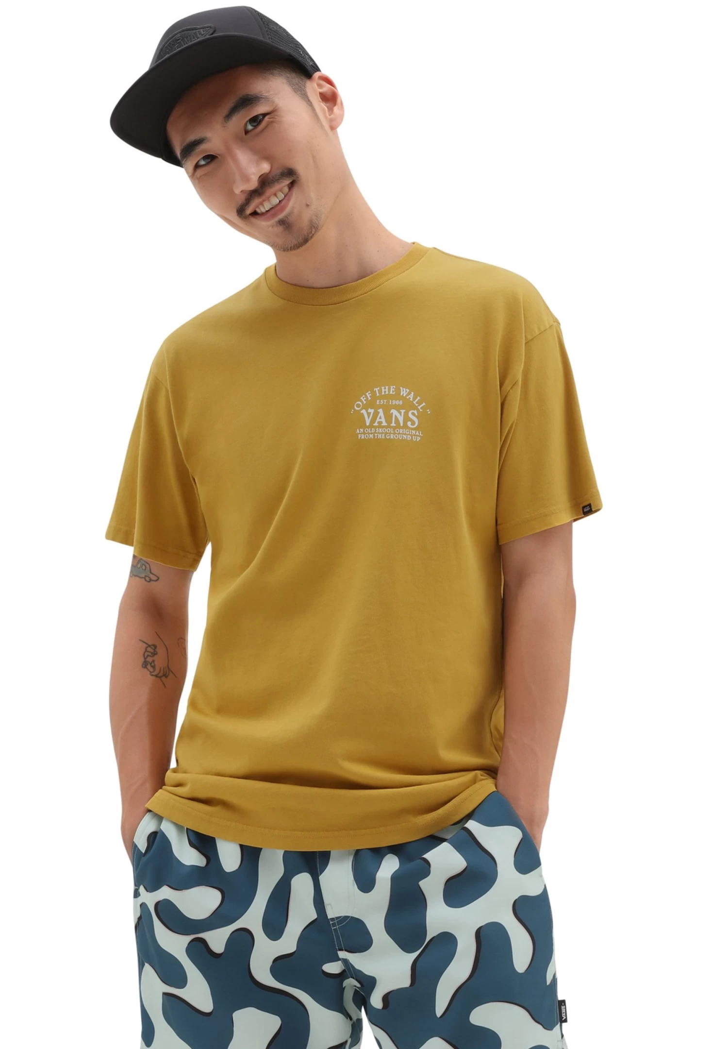 Vans Ground Up Ss - T-Shirt Print - Medium Beige 1 Vans Ground Up Ss - T-Shirt Print - Medium Beige