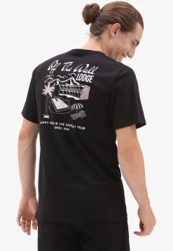 Vans Otw Lodge Ss Tee - T-Shirt Print - Black