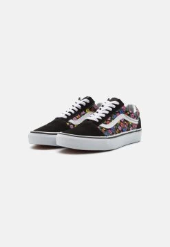 Vans Old Skool- Sneakers Laag - Floral Black/White -Mode Verkoop 6054832677e74679b3e473a25cc2d2d8