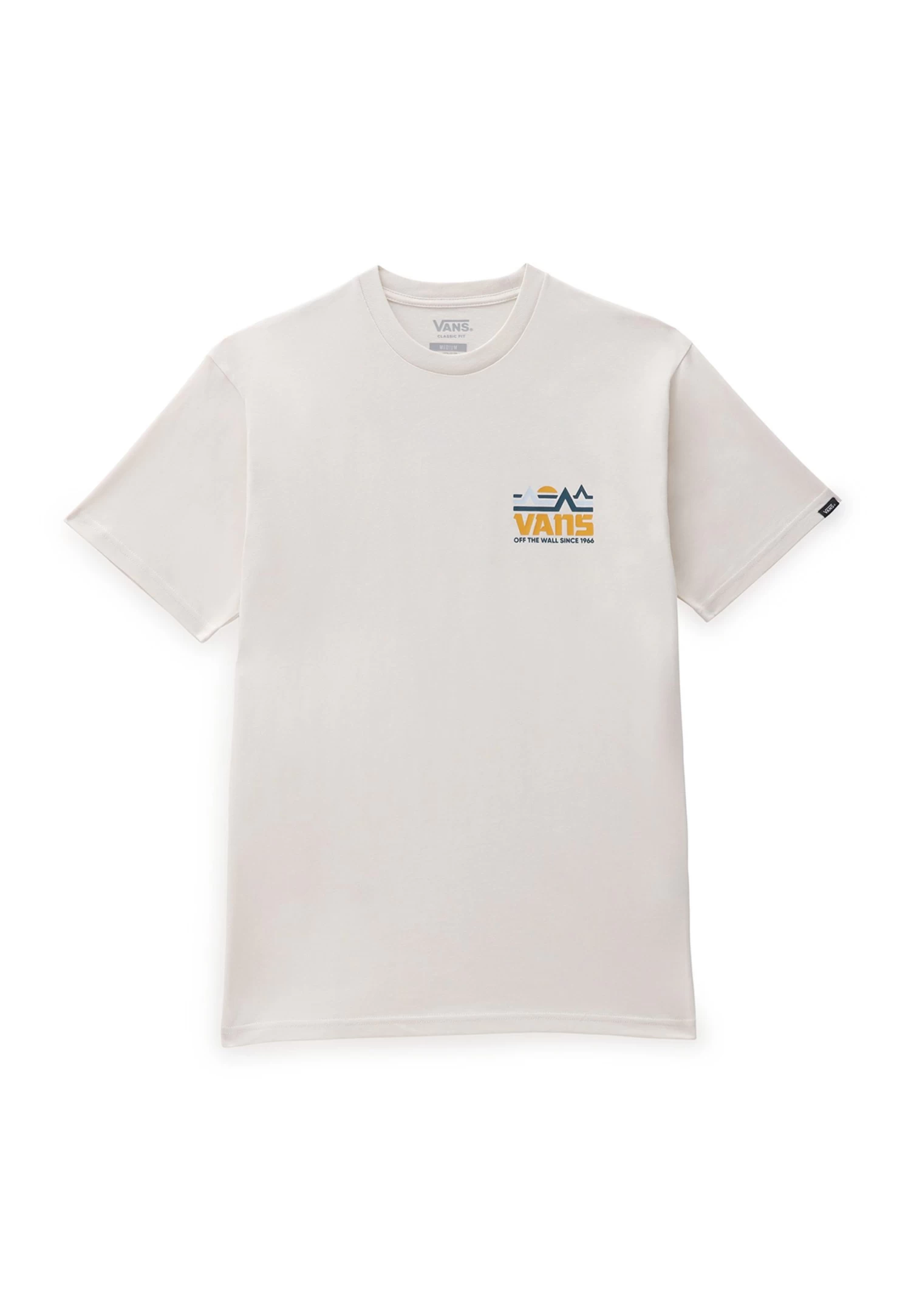 Vans Mt Ss - T-Shirt Print - White 1 Vans Mt Ss - T-Shirt Print - White