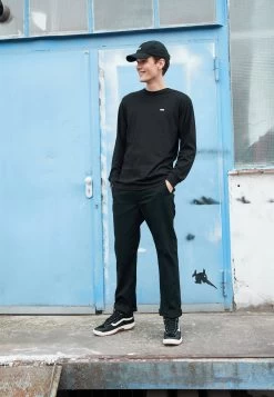 Vans Left Chest Hit - Longsleeve - Black/White 9 Vans Left Chest Hit - Longsleeve - Black/White -Mode Verkoop 63f73a226ead4fcf94d825dd988e671a